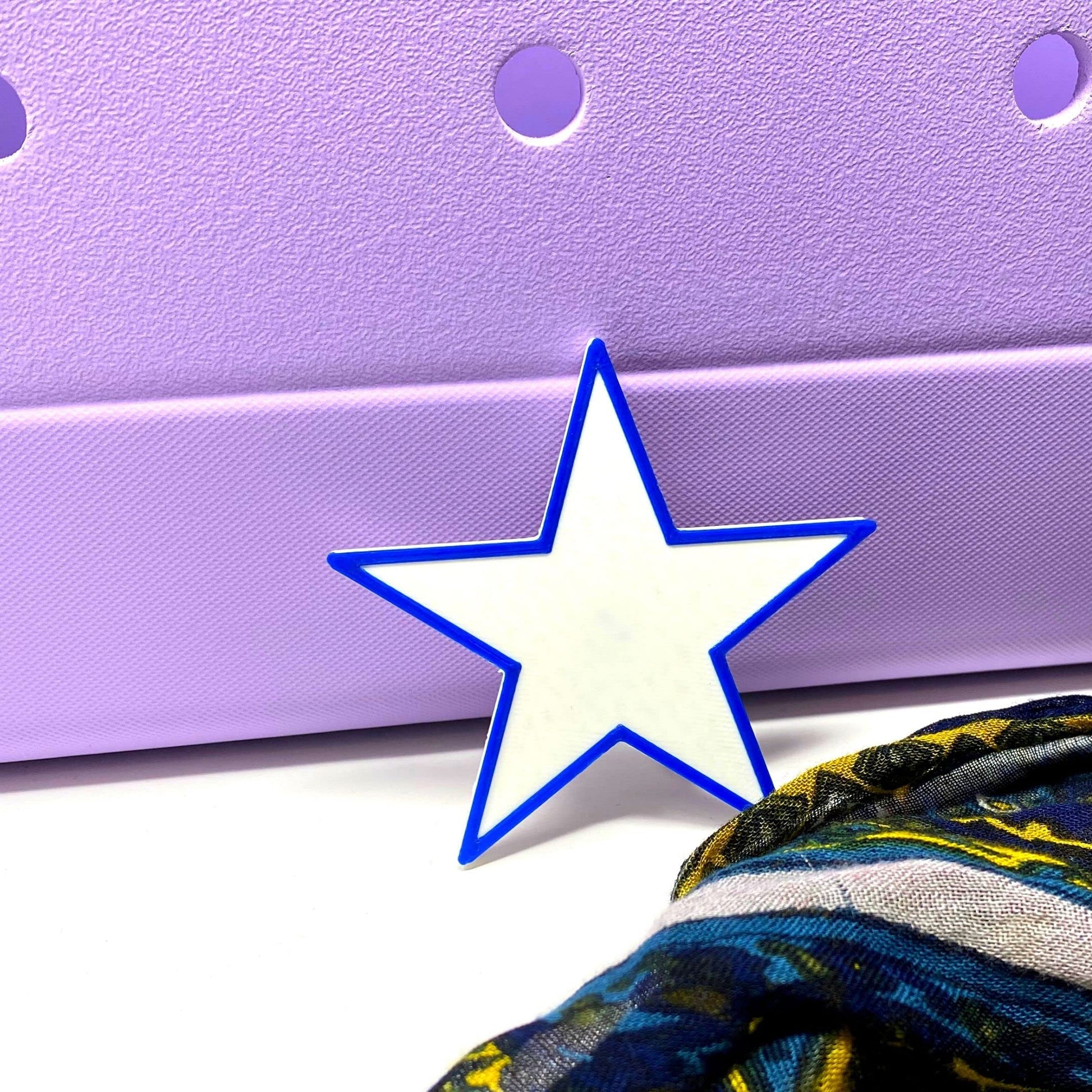 BOGLETS - Star Charm for Rubber Beach Bags and Similar Tote Bags