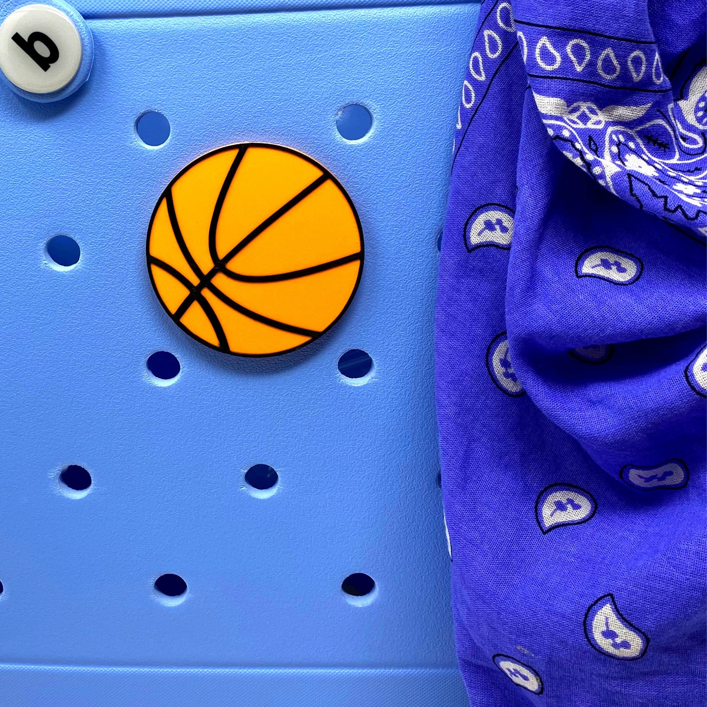 BOGLETS - Sport Charms for Rubber Beach Bags and Similar Tote Bags