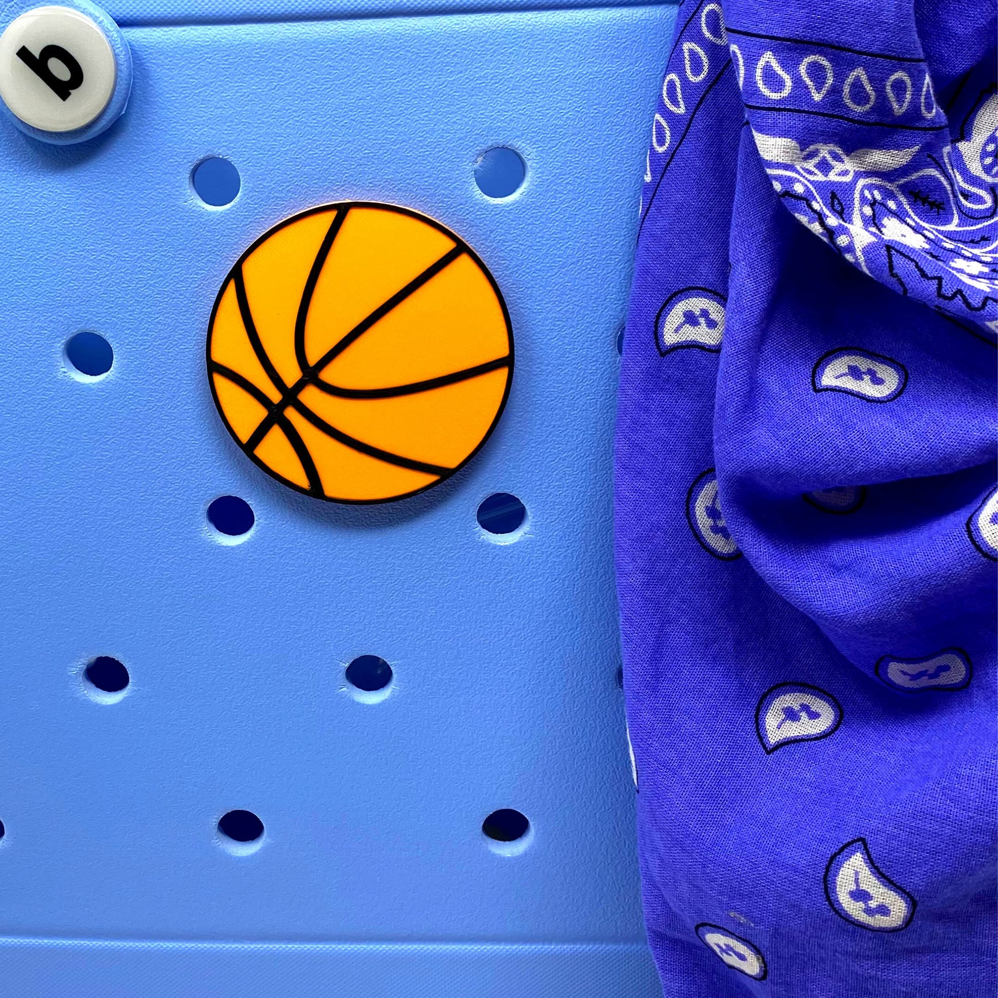 BOGLETS - Sport Charms for Rubber Beach Bags and Similar Tote Bags