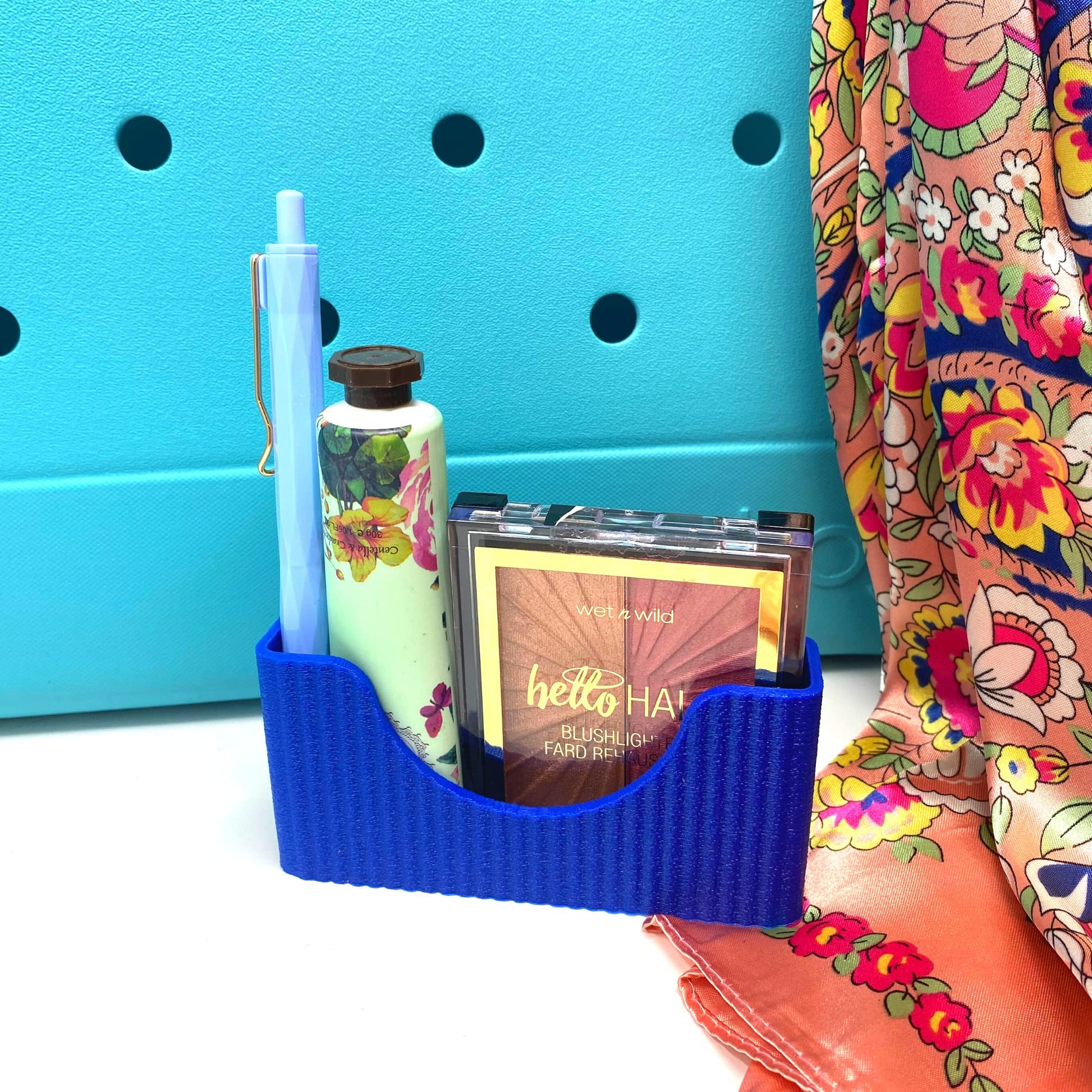 Boglets PREMIUM - Wallet Holder Accessories - Premium Collection - Compatible with Bogg Bag, Simply Southern & other Tote Bags - Decorative Accessories & Organizers - Made in USA - Blue