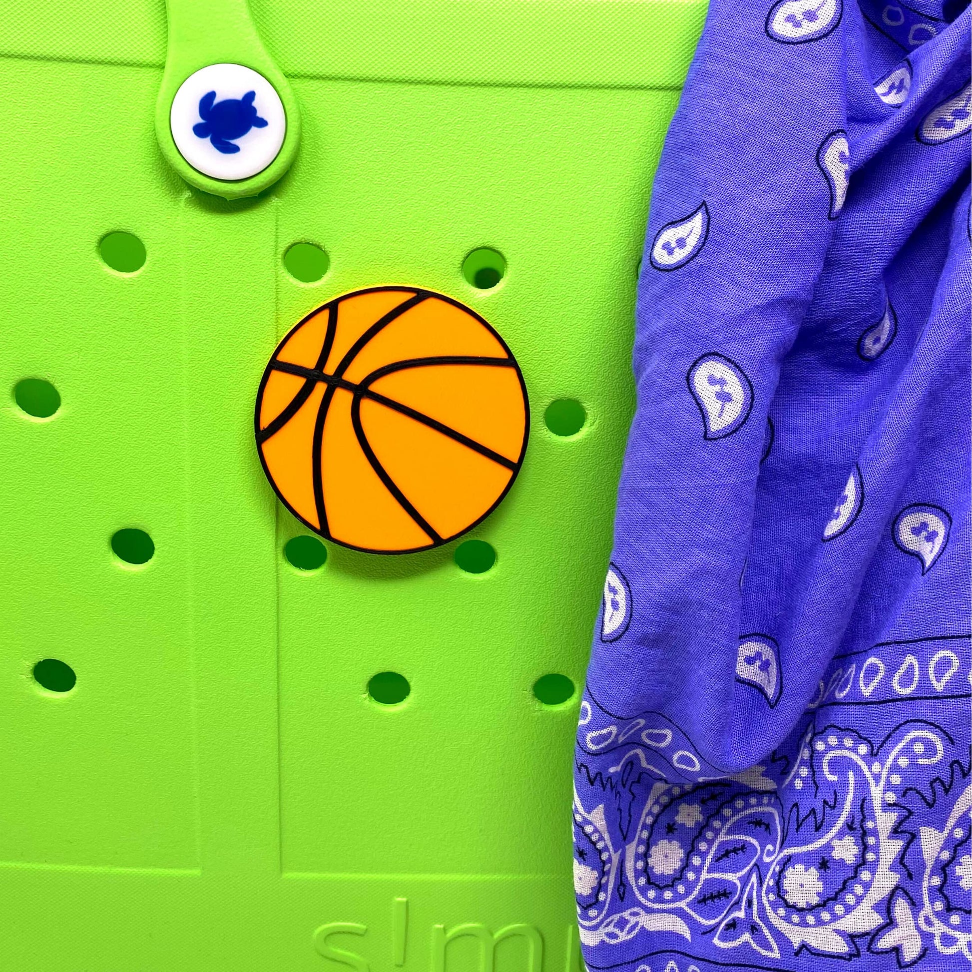 BOGLETS - Sport Charms for Rubber Beach Bags and Similar Tote Bags
