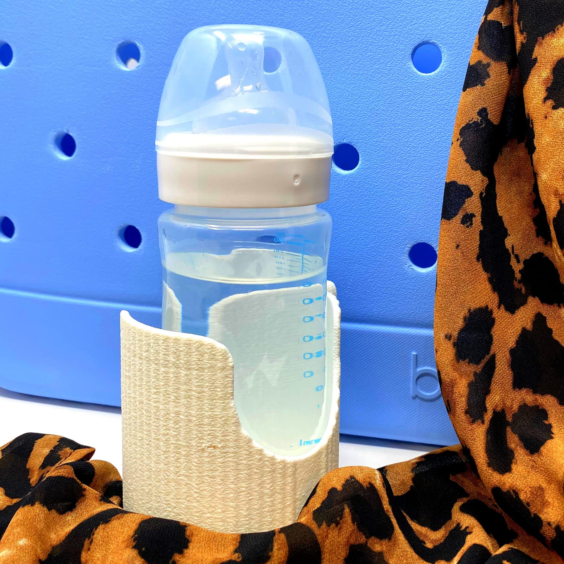 Boglets PREMIUM - Bottle Holder Accessories - Premium Collection - Compatible with Bogg Bag, Simply Southern & other Tote Bags - Decorative Accessories & Organizers - Made in USA - White