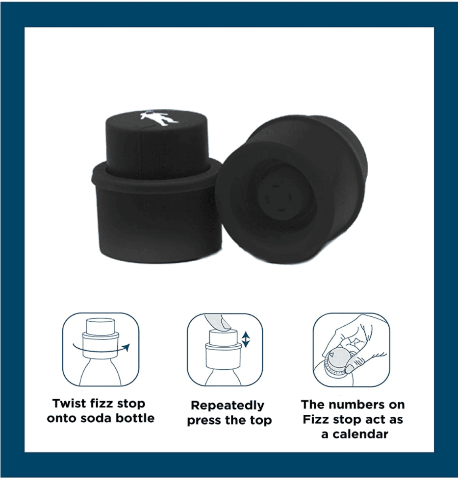 FRESHeTECH Soda Sealer - Air Tight Soda Sealer 5 Pack