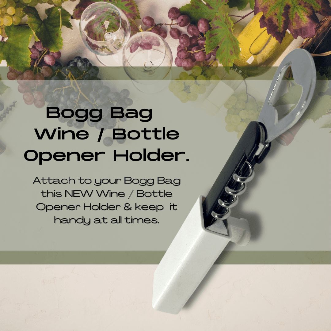 Bogg Bag Wine & Bottle Opener Charm Accessory - Comes with a Standard Wine/Bottle Opener - Multiple Color Options!