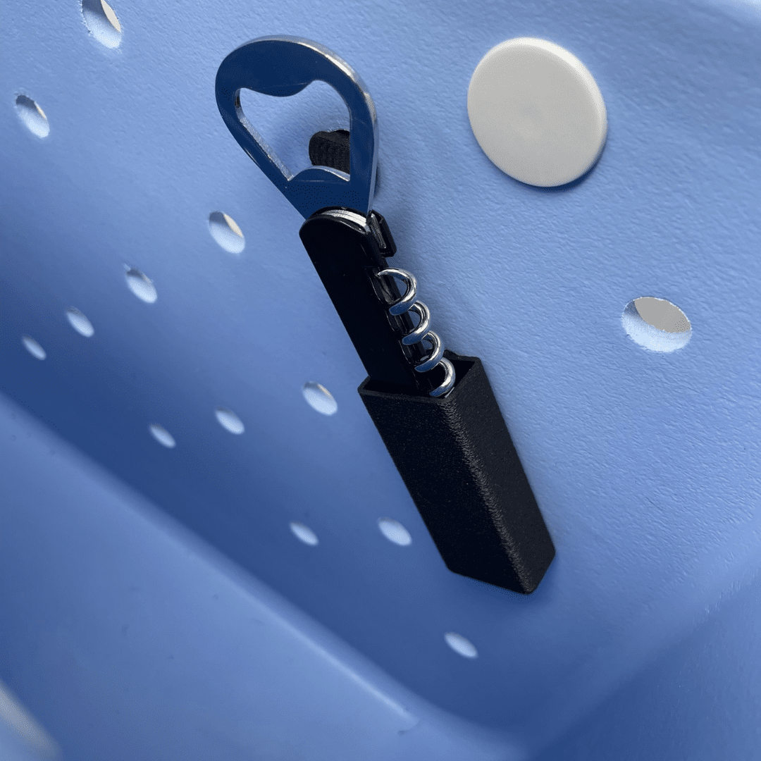 Bogg Bag Wine & Bottle Opener Charm Accessory - Comes with a Standard Wine/Bottle Opener - Multiple Color Options!