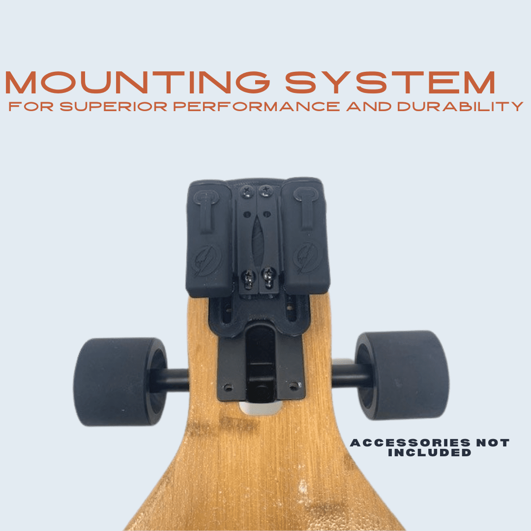Longboard Bumper Guard - Protect Your Longboard & Mount Accessories Quickly & Easily