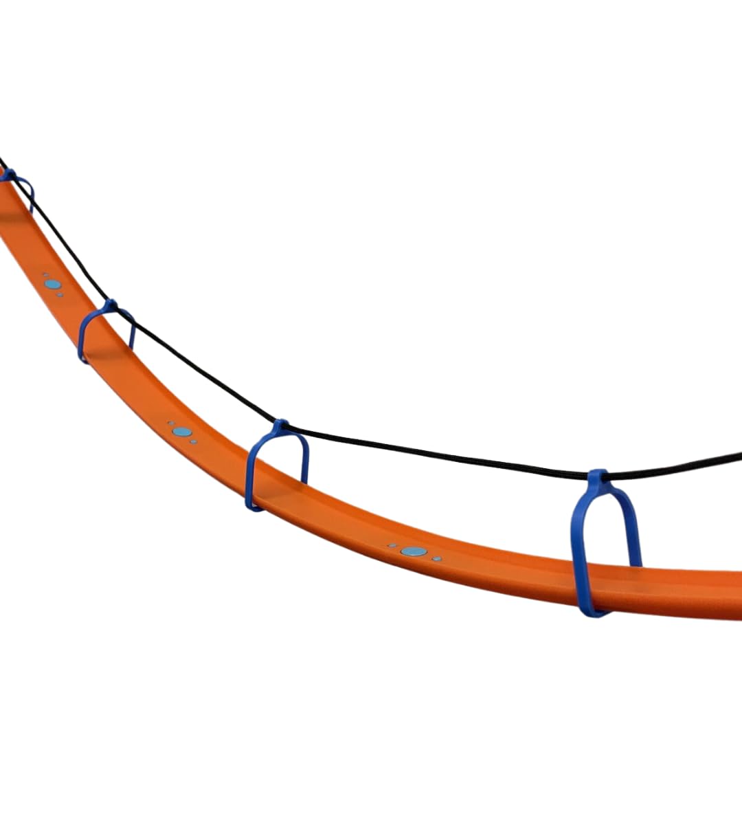 Suspension Bridge Kit Compatible with Hot Wheels Racetracks | 10 Bridge Supports, Rope, and Wall Connectors Included | Made in USA