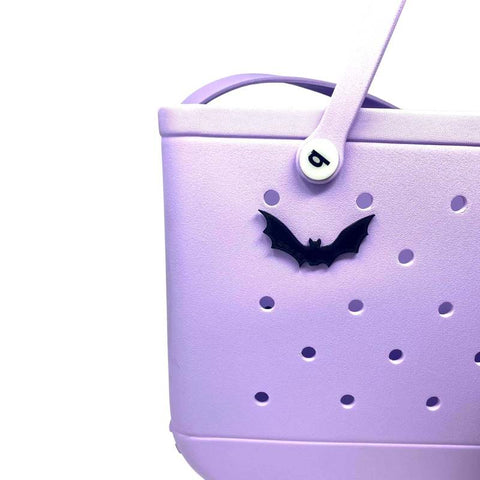 BOGLETS - Halloween Tote Bag Charms Compatible With Bogg Bags (Bat)