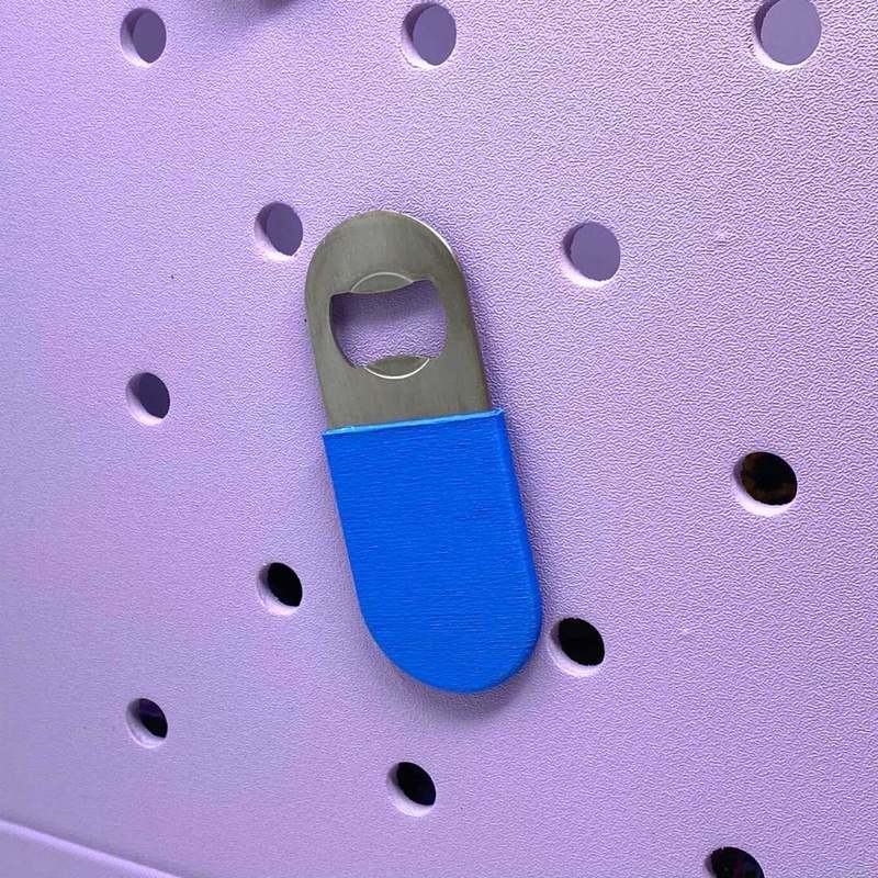 BOGLETS - Bottle Opener Charm Accessory For Bogg Bags - Keep a Bottle Opener Handy with your Tote Bag - Multiple Color Options - Made in the USA