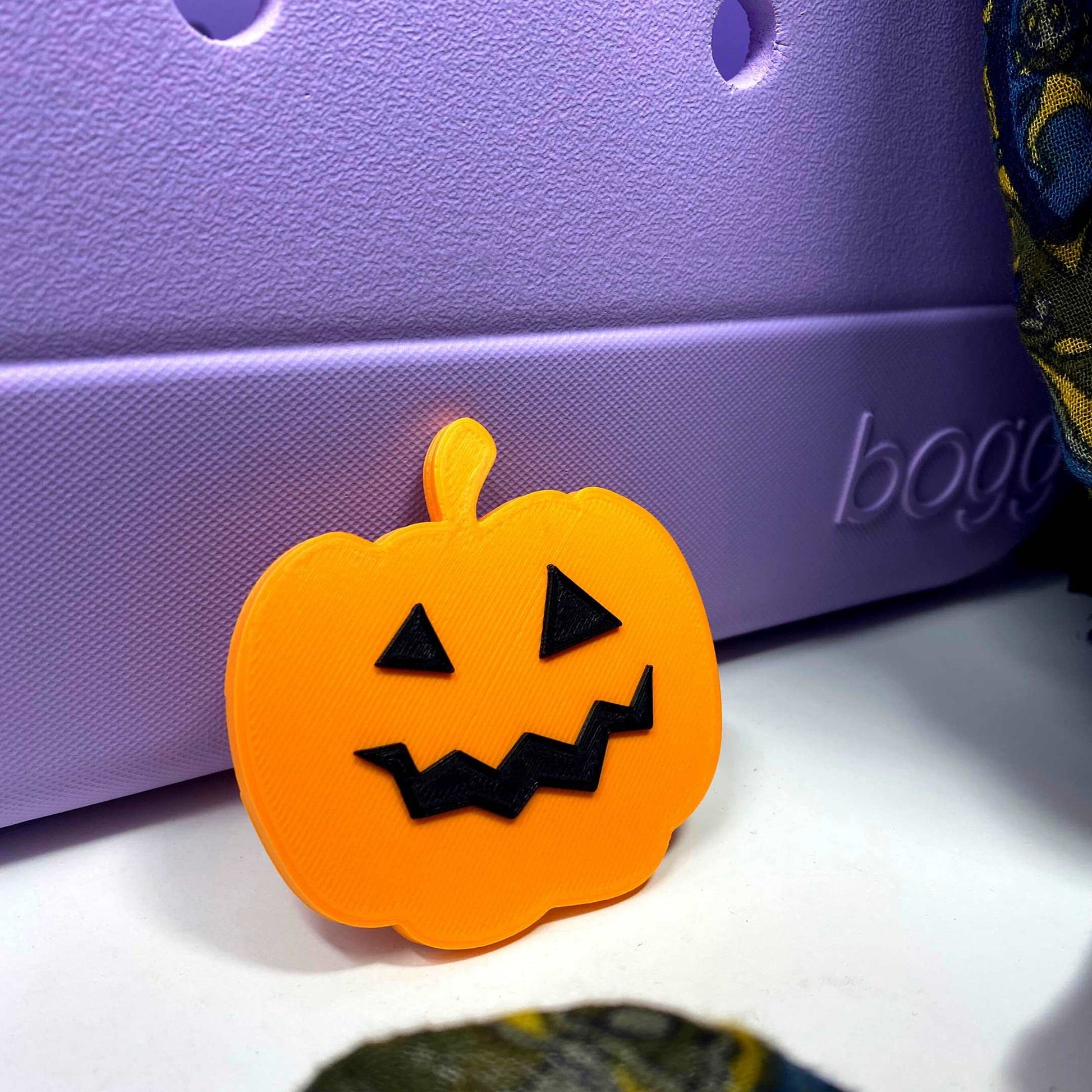 BOGLETS - Halloween Tote Bag Charms Compatible with Bogg Bags Jack O' Lantern