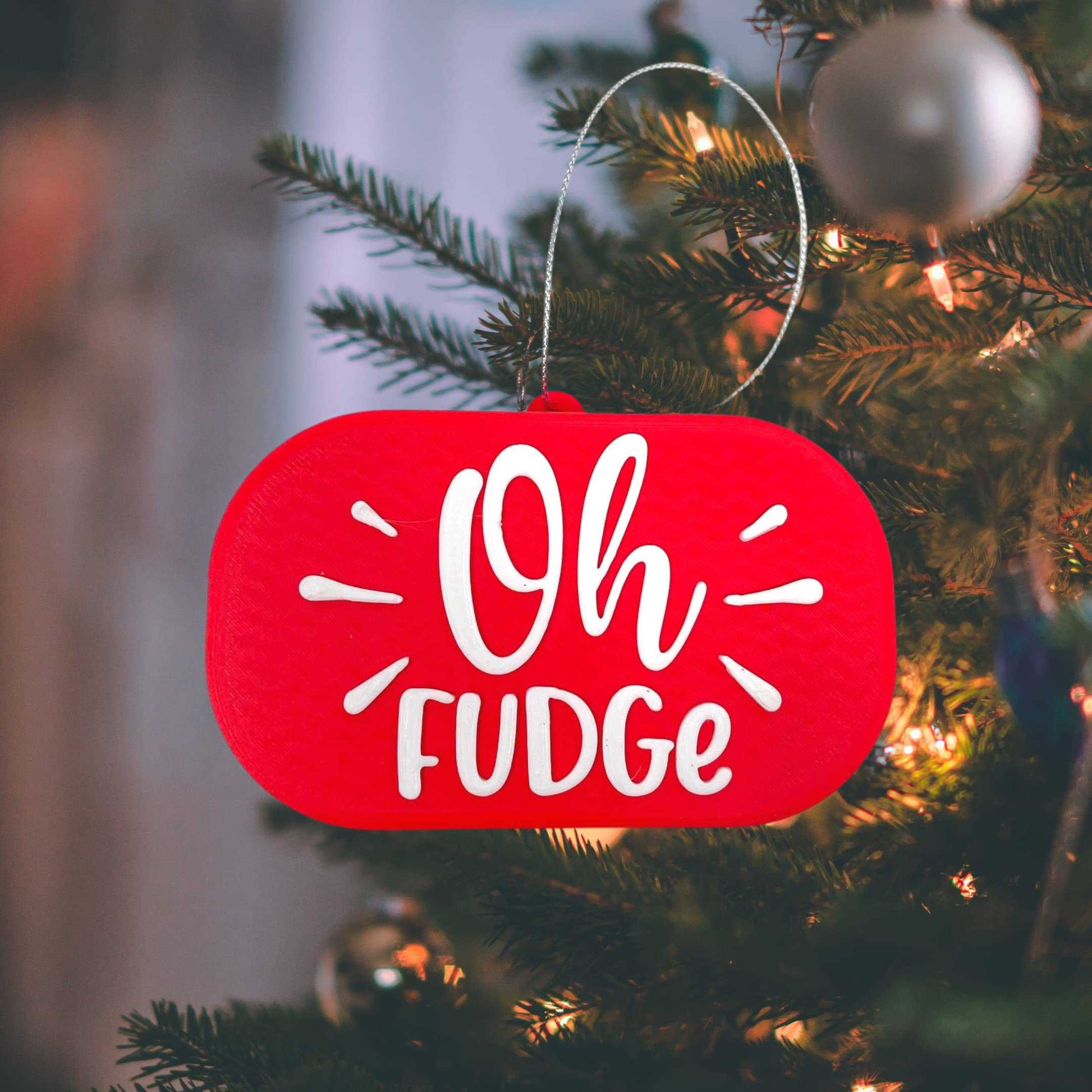 Oh Fudge Christmas Story Soap Ornament - Decorative Holiday Ornament - Made in The USA