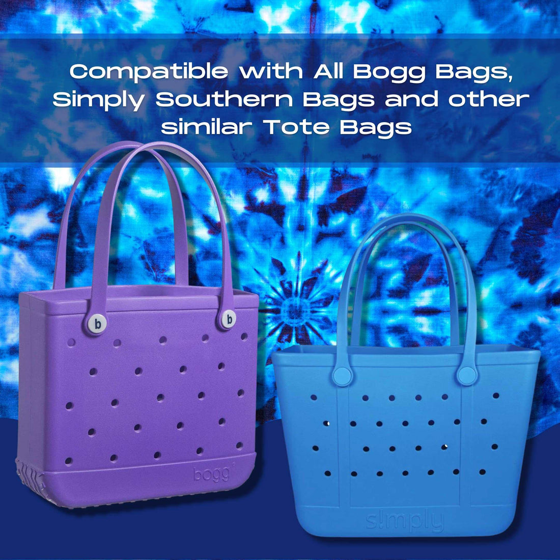 BOGLETS - The Ankh Charm Compatible with Bogg Bags, Simply Southern and Other Similar Tote Bags.