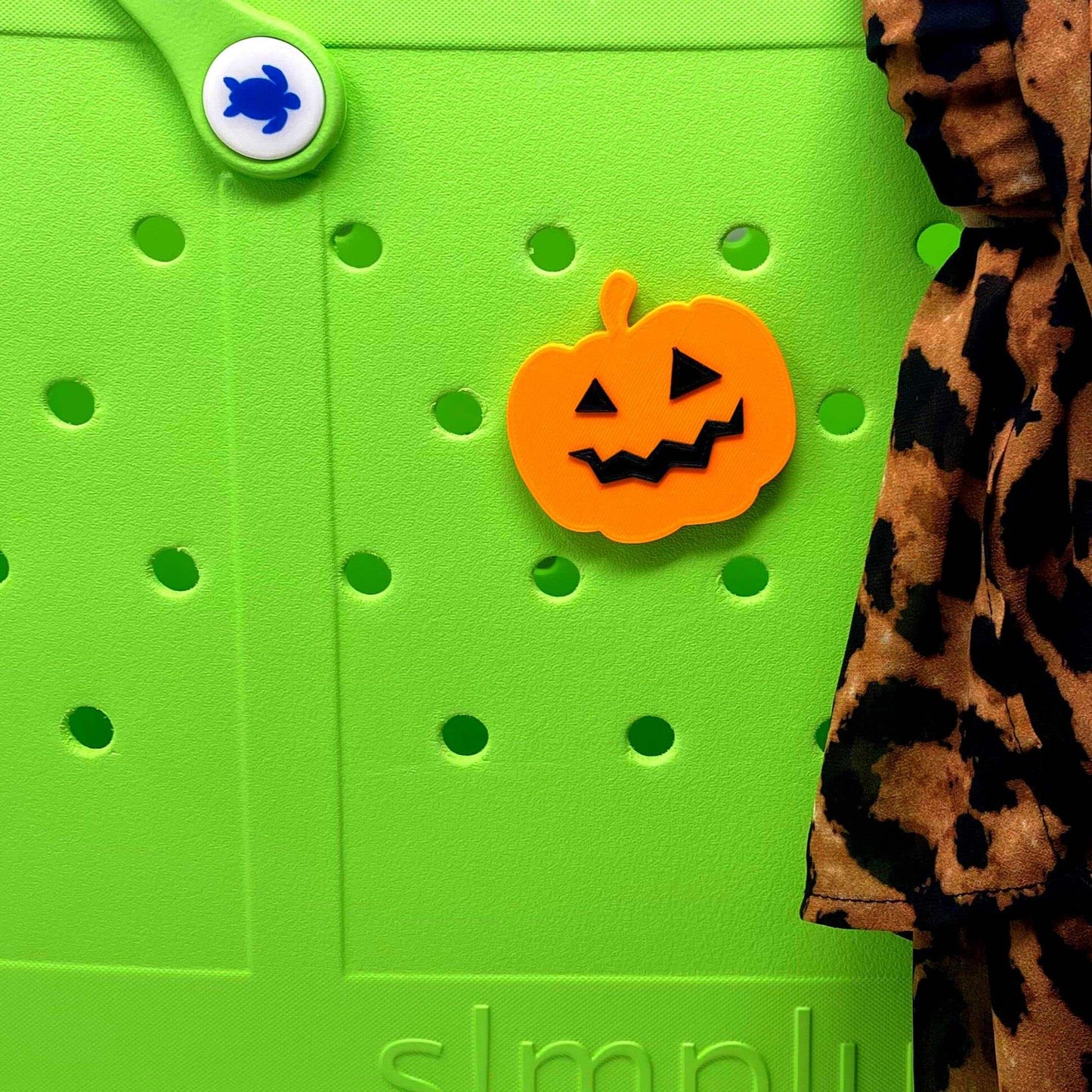 BOGLETS - Halloween Tote Bag Charms Compatible with Bogg Bags Jack O' Lantern