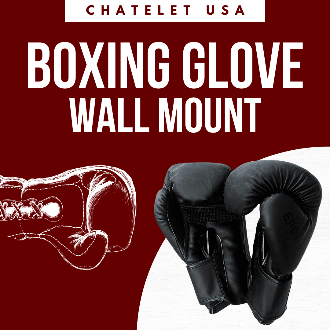 Boxing Glove Wall Mount | Hang Up Boxing Gloves to Display or Dry Out | Wall Display for Gloves