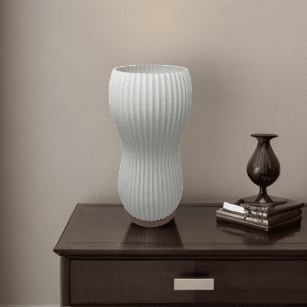 The Good Vibes Lamp | Premium Collection Living Room or End Table Lamp | Ambiance Home Decor