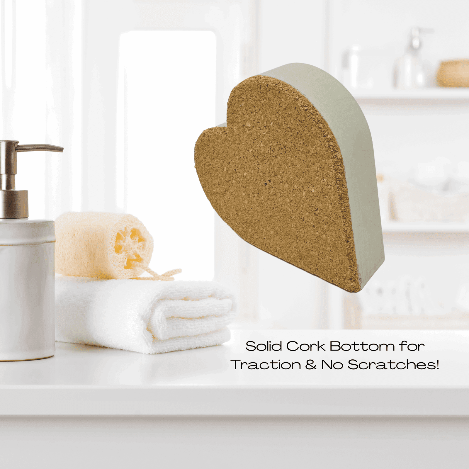 Concrete Heart Tealight Candle Holder | Valentines or Anniversary Decoration | Tealight Candle Included