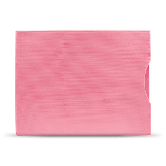 Pink Protective Sleeve for Vaccine Cards - Stylish & Durable Plastic Protective Cover for Easy Transport & Display - Made in USA
