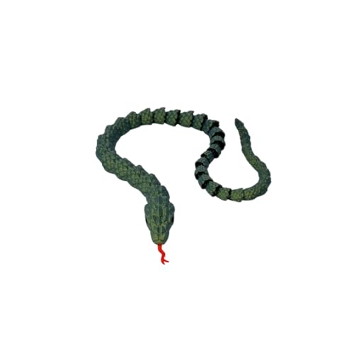 Articulated Lizard Fidget Toy | 3D Printed Flexible Fidget Toy or Desk Display | Made in USA