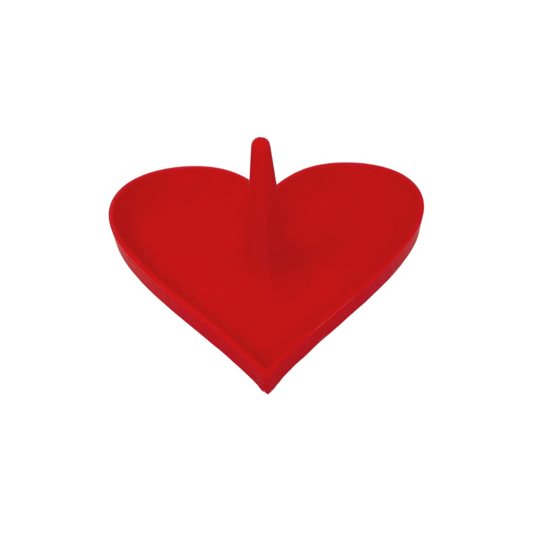 Heart Ring Dish & Valuables Organizer for Valentine's Day - Organize Your Jewelry & Spare Change or Valuables