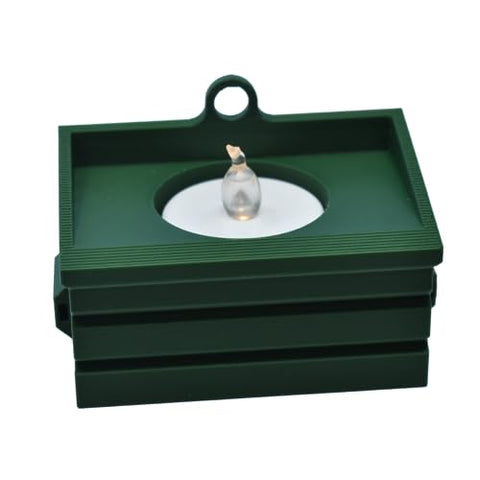 Dumpster fire tealight Holder Chrismas Tree Ornament