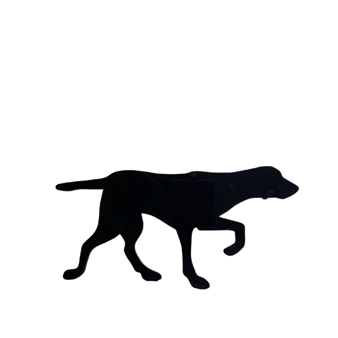 English Pointer Dog Fridge Magnet - Black - Dog Refrigerator Magnet