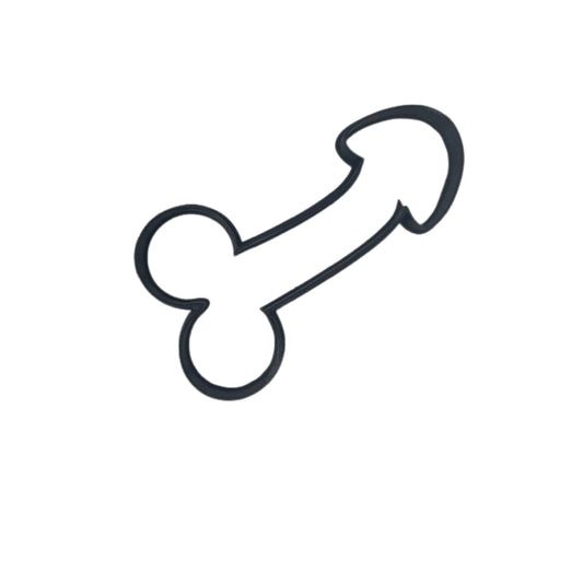 Large Penis Cookie Cutter - 9 Inches Long - Perfect for Cookie Cakes - Great for Gifts and Entertaining