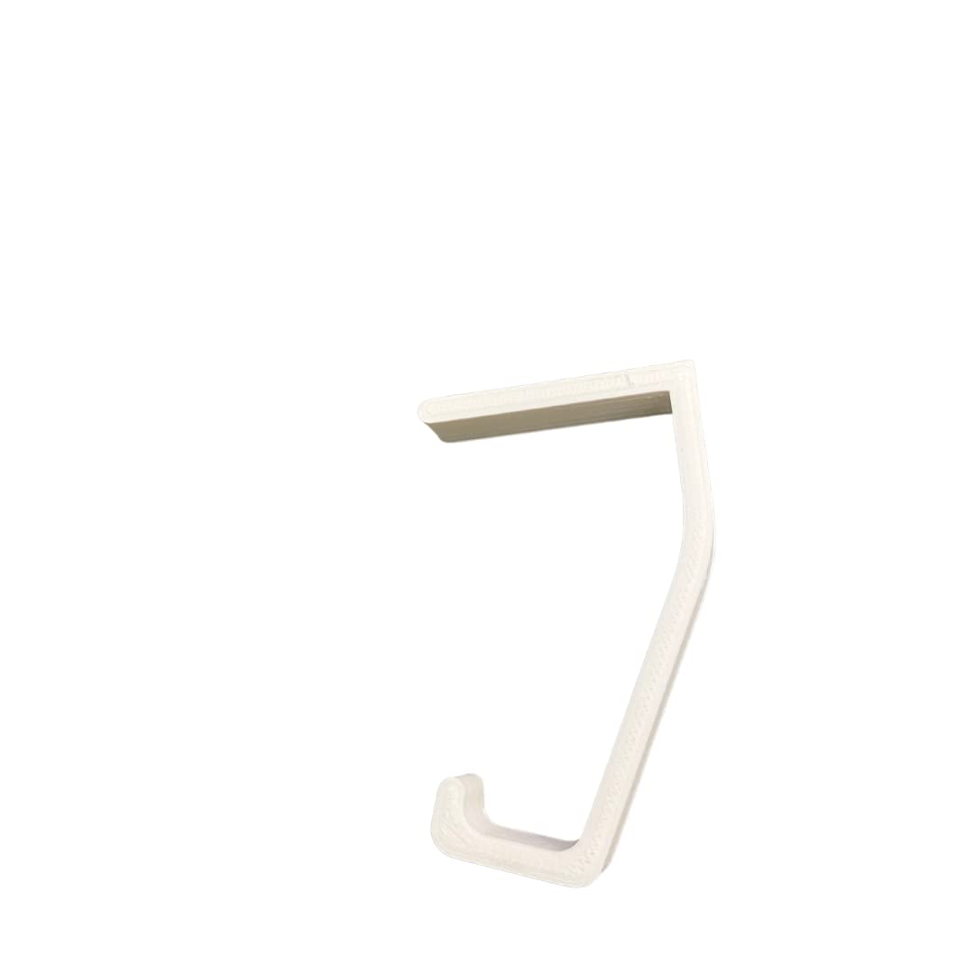 Portable Purse Holder - White - Hanger Purse Hook for Table - 3D Printed - Made in The USA