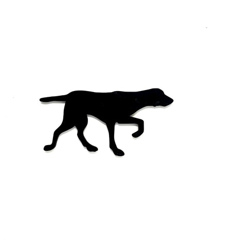 English Pointer Dog Fridge Magnet - Black - Dog Refrigerator Magnet