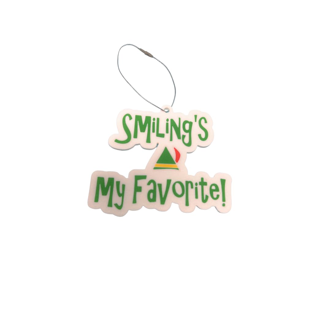 Elf Christmas Ornament | Festive Buddy The Elf Sayings Tree Ornaments | Made in USA
