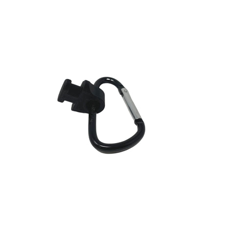 BAGLETS – Carabiner & Plug Keys Holder Charm Accessory Compatible with Rubber Tote Bags – Secure Keys or Other Valuable – Made in USA