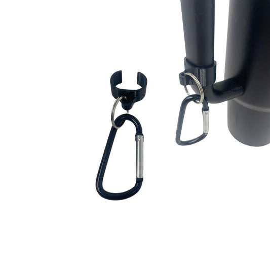 Carabiner Clip Attachment Compatible with Stanley H2.0 40 oz Tumblers | Carabiner & Keychain Attachment for Holding Keys, Wallets, or Other Accessories | Made in USA