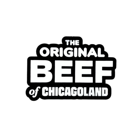 Decorative Fridge Magnet | The Original Beef of Chicagoland - Good for Fans of Hit TV Show The Bear- Great Gift