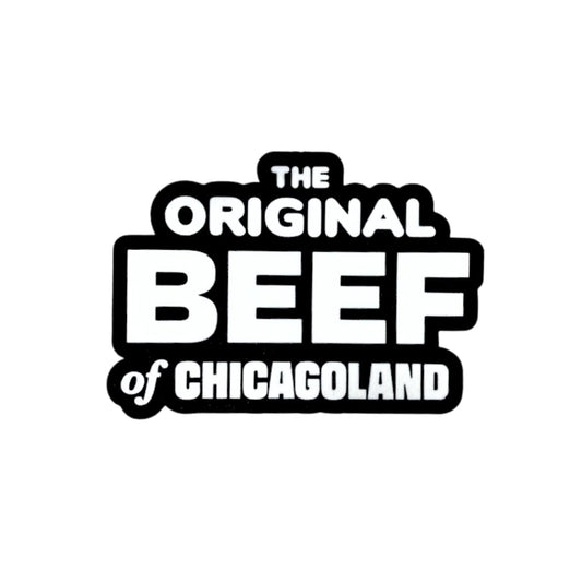 Decorative Fridge Magnet | The Original Beef of Chicagoland - Good for Fans of Hit TV Show The Bear- Great Gift