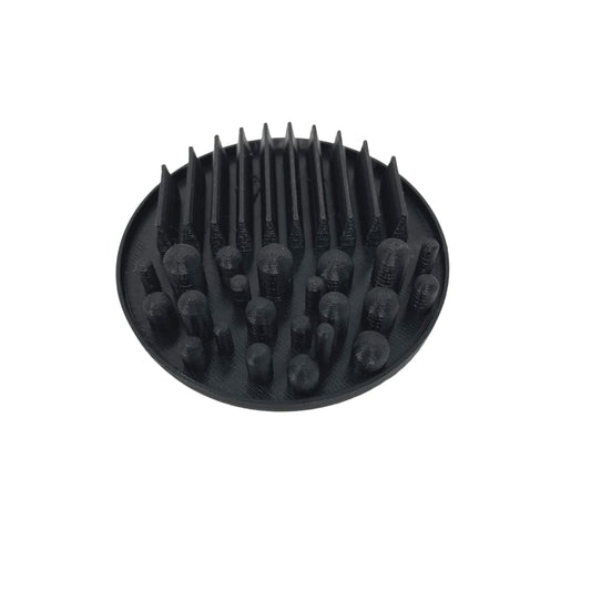 FRESHe Paint Plate Paintbrush Cleaner Disc - Drop in a Cup of Water & Keep Paint Brushes Clean - For Water-Based Mediums, Acrylic, and Watercolor