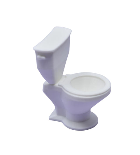 Chatelet Toilet Bowl Aquarium Decor | Funny Decorations for Shrimp & Fish Aquariums or Lizard Terrariums | Made in USA (Toilet Bowl)