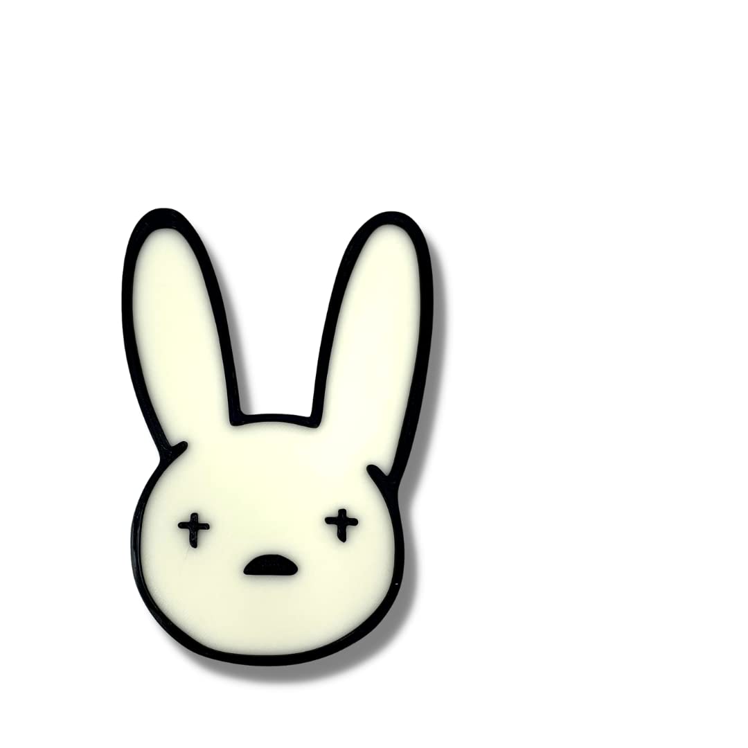 Bad Bunny Glow in the Dark Fridge Magnet