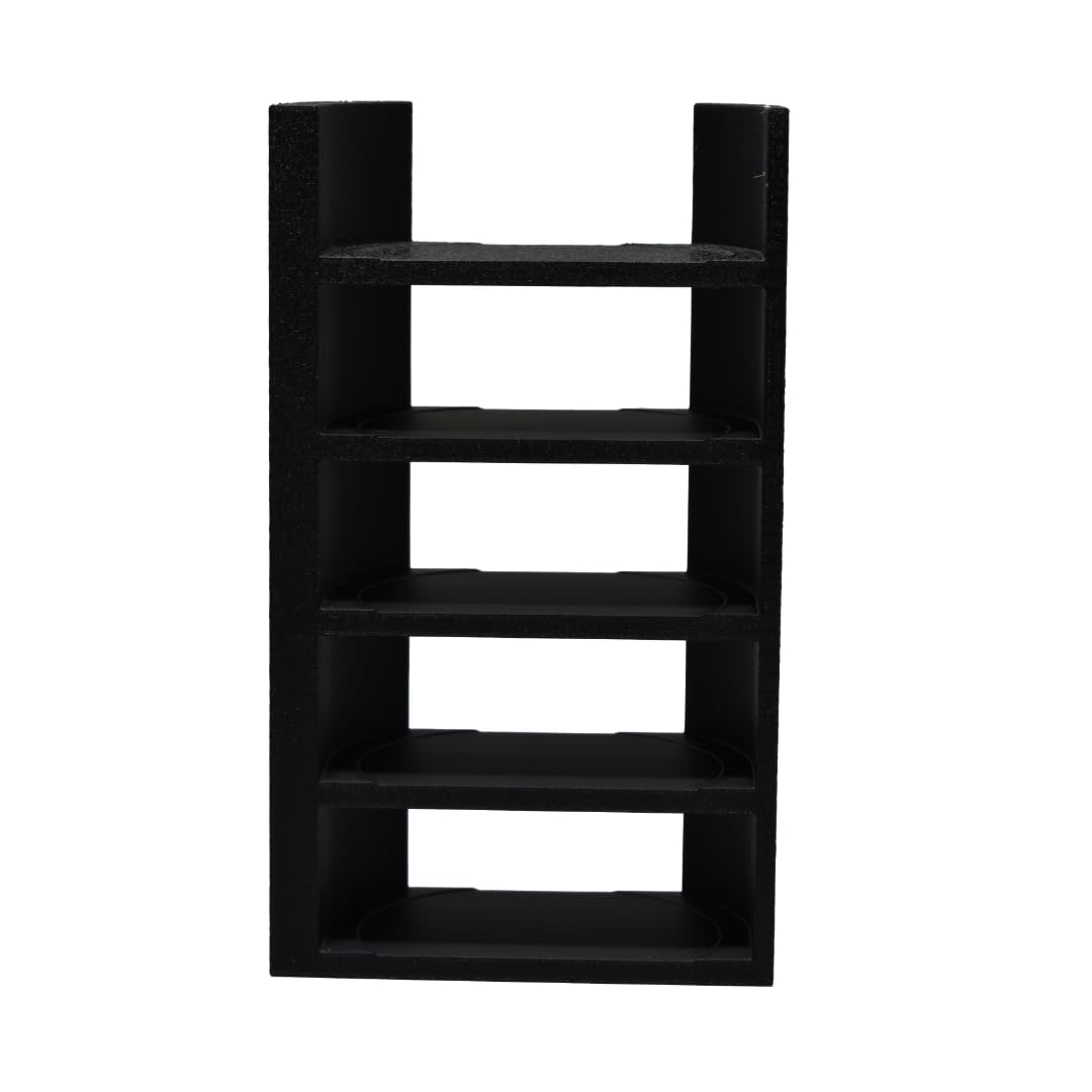 Lid Organizer Compatible With Stanley Cup Lids | 5 Lid Organizer for Cabinets or Kitchen Counter | Includes Straws Storage | Made in USA