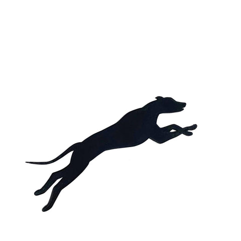 English Greyhound Fridge Magnet - Black - Dog Refrigerator Magnet - Made in The USA