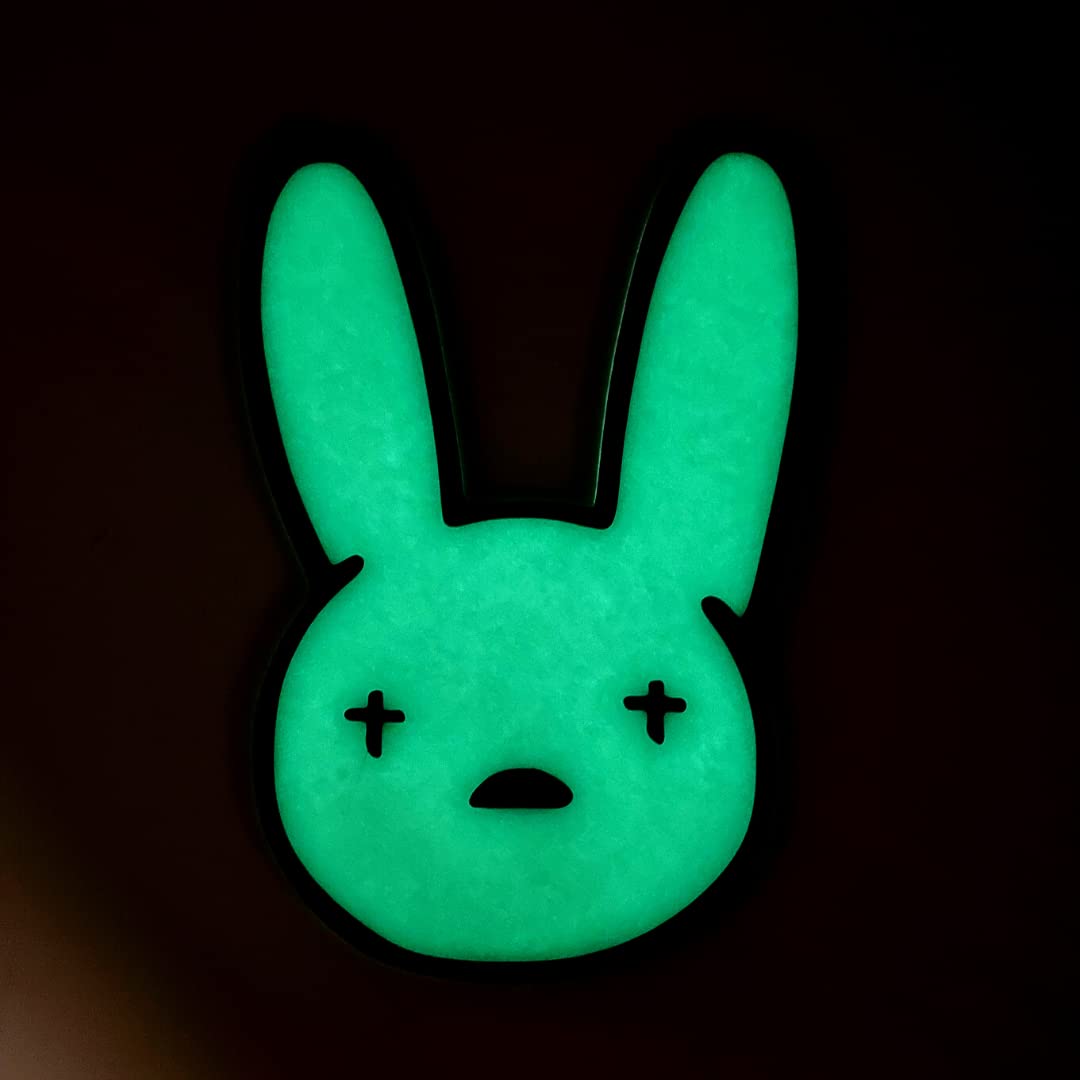 Bad Bunny Glow in the Dark Fridge Magnet