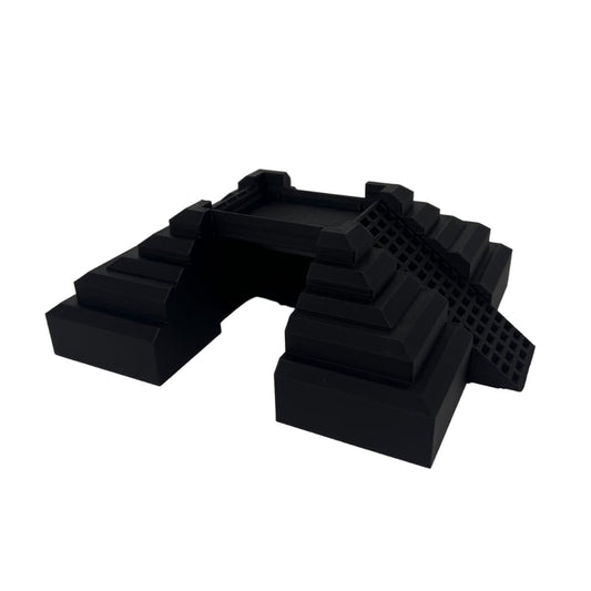 Hermit Crab Aztec Pyramid Decor & Pool | Hermit Crab Cage Decorative Accessories | Made in USA