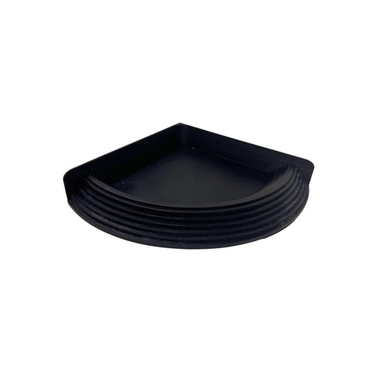 Hermit Crab Corner Pool | Watering Dish for Crabs, Frogs, Lizards | Corner Watering Pool with Ramp Access | Made in USA