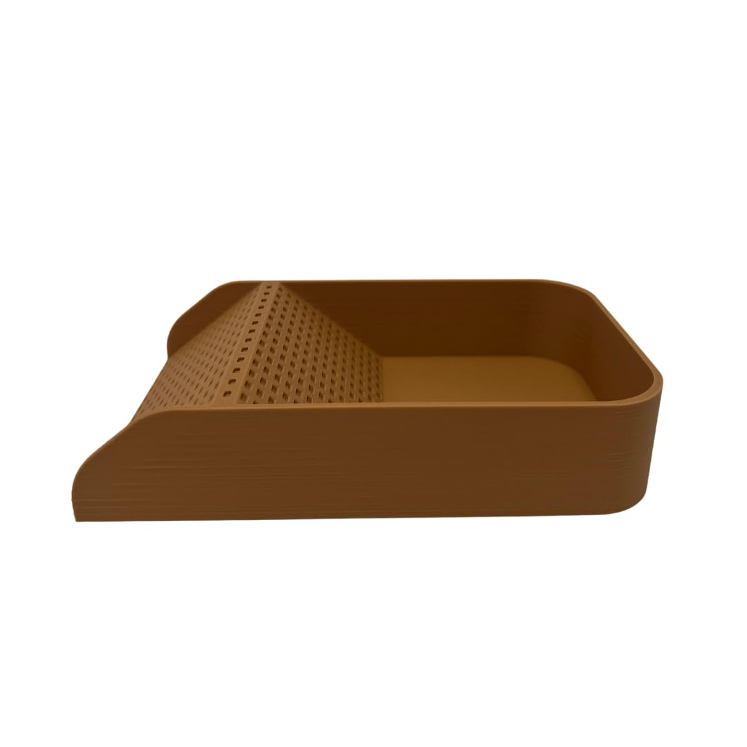 Hermit Crab Watering Pool | Platform Pool Accessory with Access Ramp for Hermit Crabs | 6.5" x 4" | Made in USA