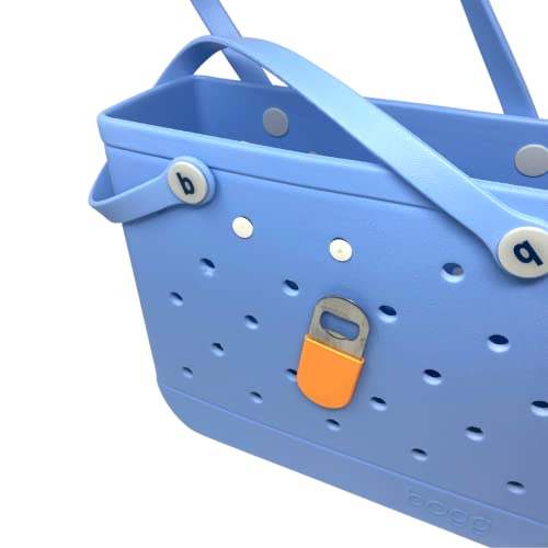 BOGLETS - Bottle Opener Charm Accessory For Bogg Bags - Keep a Bottle Opener Handy with your Tote Bag - Multiple Color Options - Made in the USA