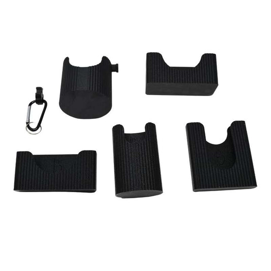 BAGLETS - The Premium Collection Ultimate Bundle - For Bogg Bags & Other Totes - Phone Case Holder, Key & Wallet Holder, Carabiner Key Holder, Bottle Holder Accessory & Sunglasses Holder - Black