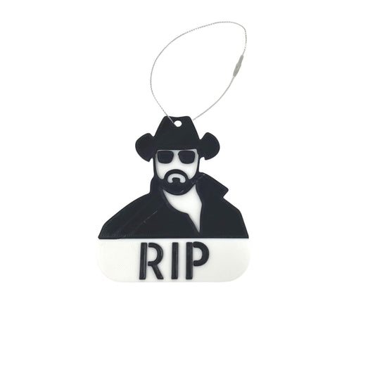 Yellowstone Rip Christmas Ornament - Perfect for Fans of The TV Show Yellowstone - Decorative Send Rip Holiday Ornament - Made in The USA