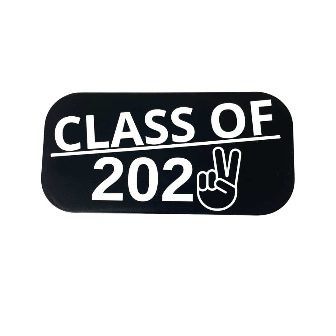 Class of 2022 Graduation Wall Decor & Sign - Perfect Decoration to Celebrate Graduation - Black & White