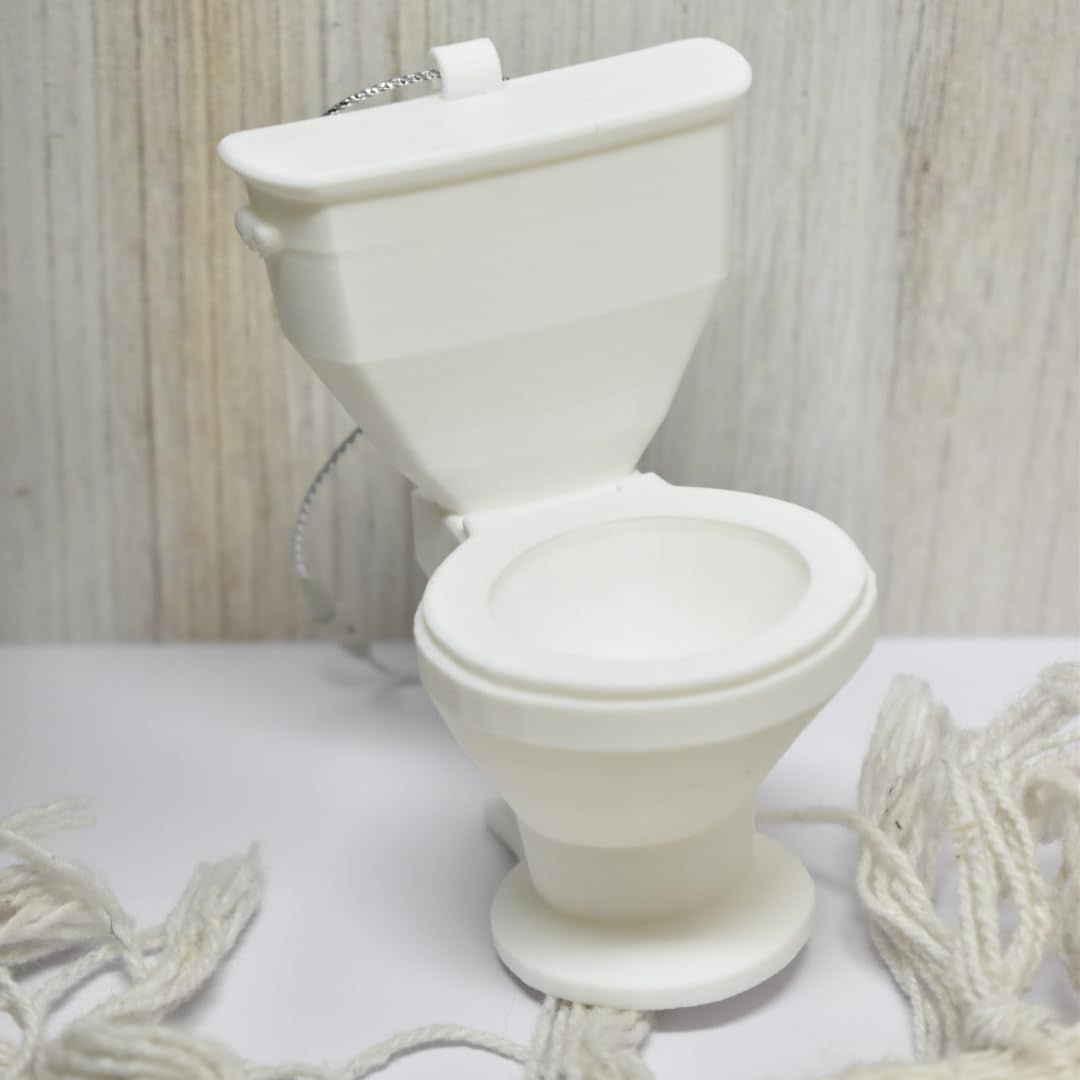 Toilet Bowl Christmas Tree Ornament