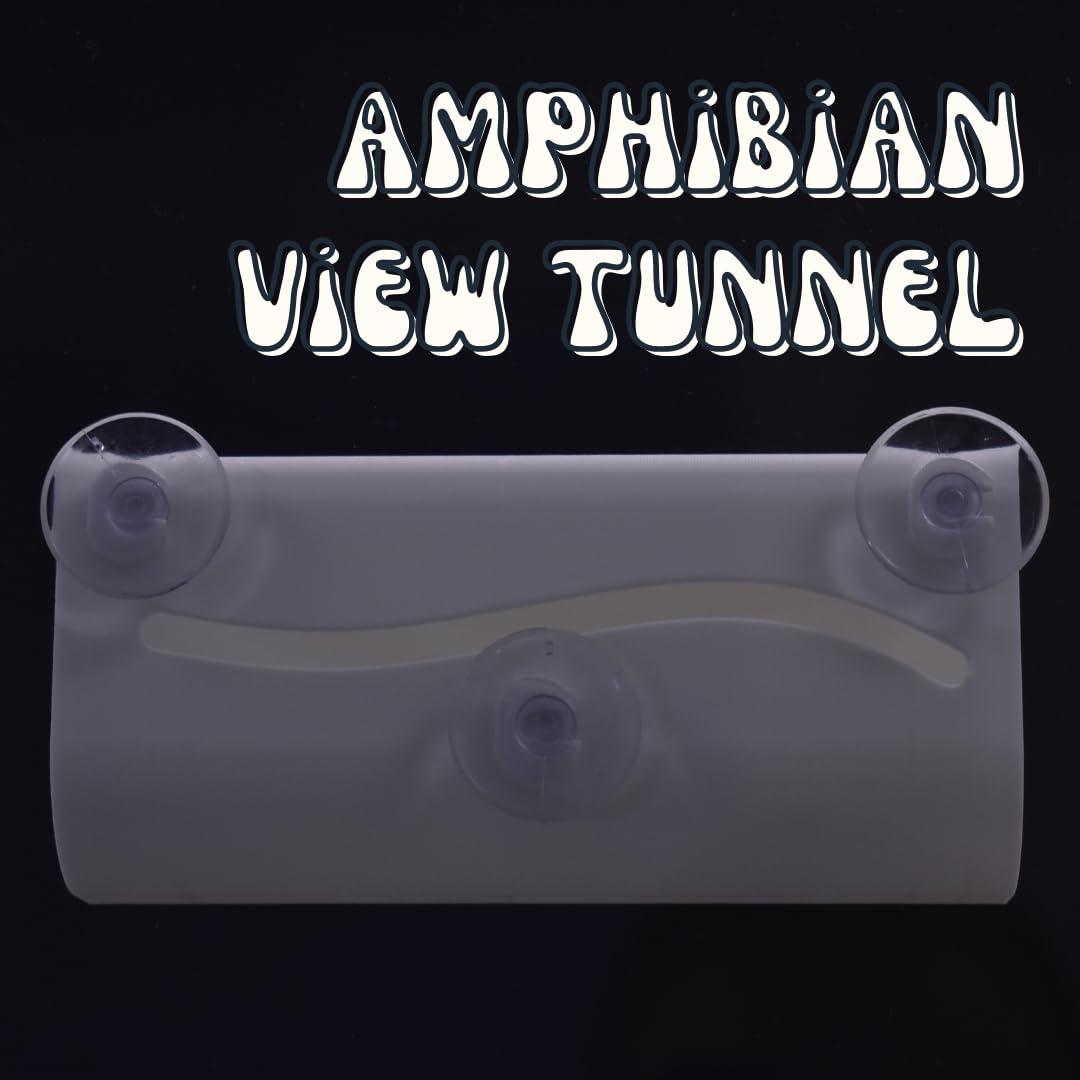Chatelet REEFSHAPE - Betta Fish or Axolotl Amphibian Tunnel Hide | Viewing Tunnel for Aquariums | Made in USA