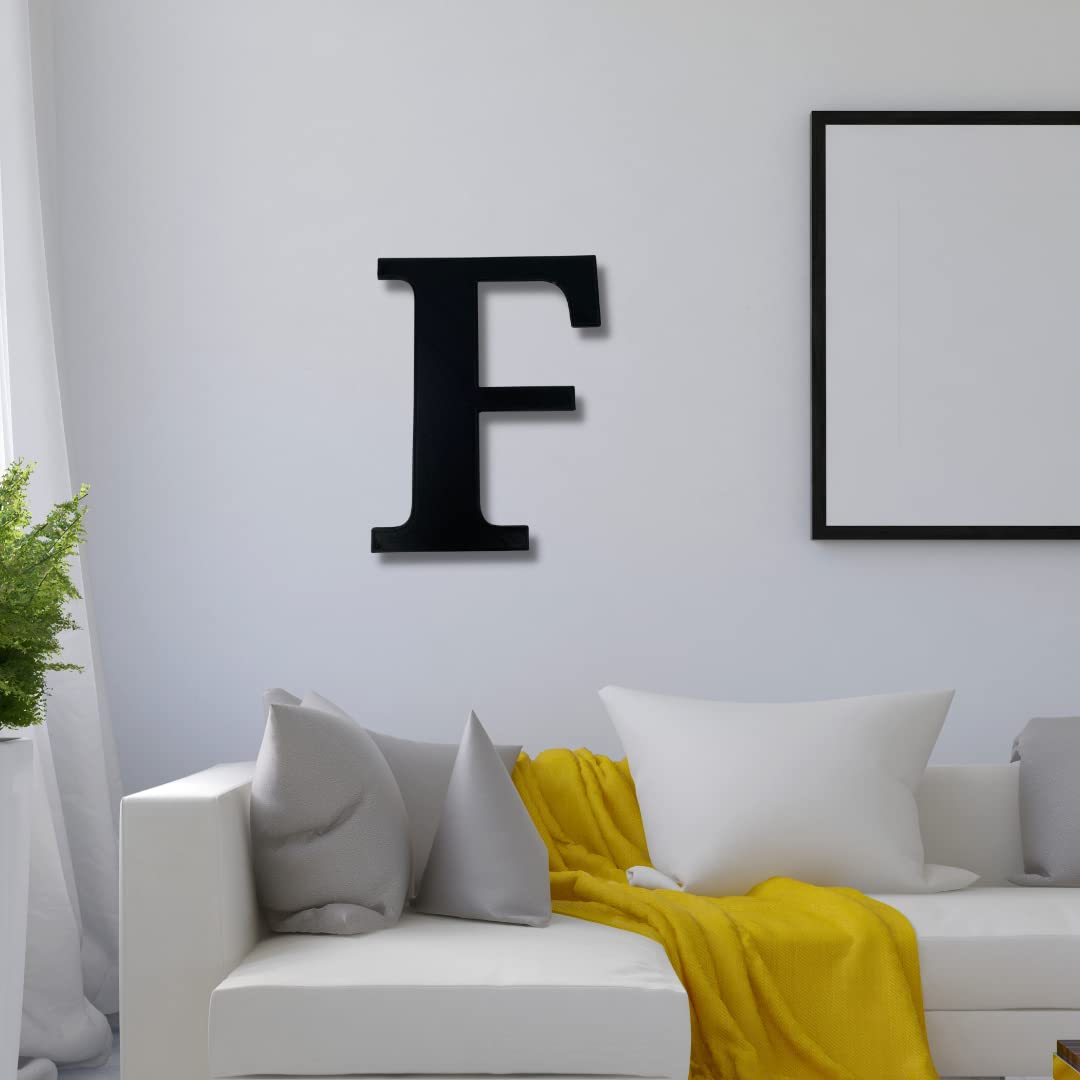 Alphabet Wall Sign Lettering - Decorative 3D Printed Home Sign - Personalize your Living Room and Bedroom Wall - Letter Symbol Wall Decor