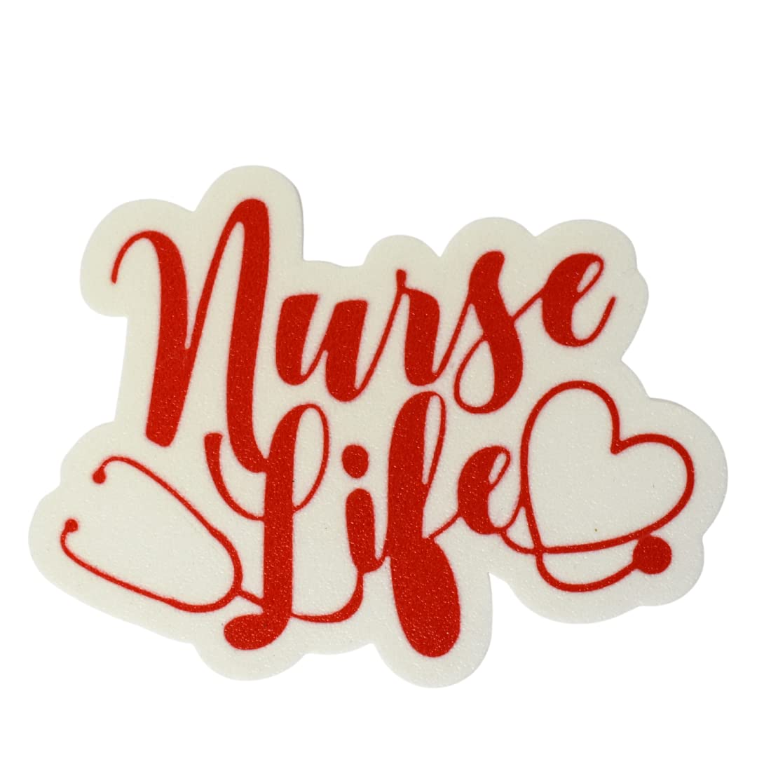 Boglets - RN Nurse Charm - Decorative Charms for Nurses - Compatible with Bogg Bags, Simply Southern and other Tote Bags